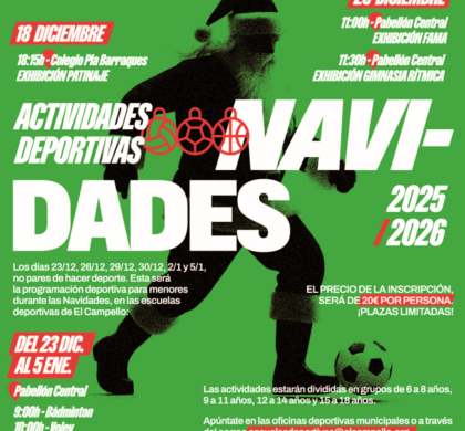Actividades deportivas Navidad